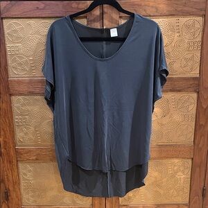 J.O.A. Charcoal Gray Women's Tunic Top